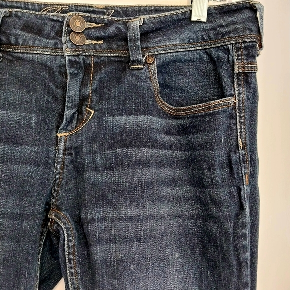 Delia's Jayden Juniors skinny blue jeans Size 7/8R - Picture 4 of 15